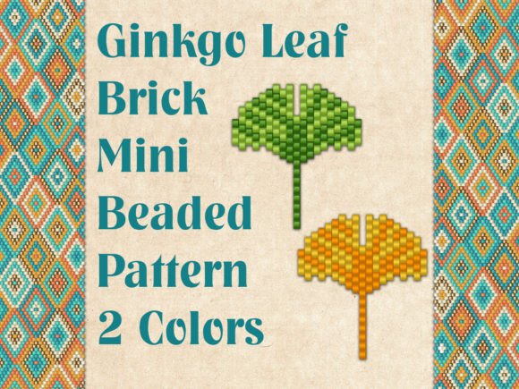 Beaded Ginkgo Leaf