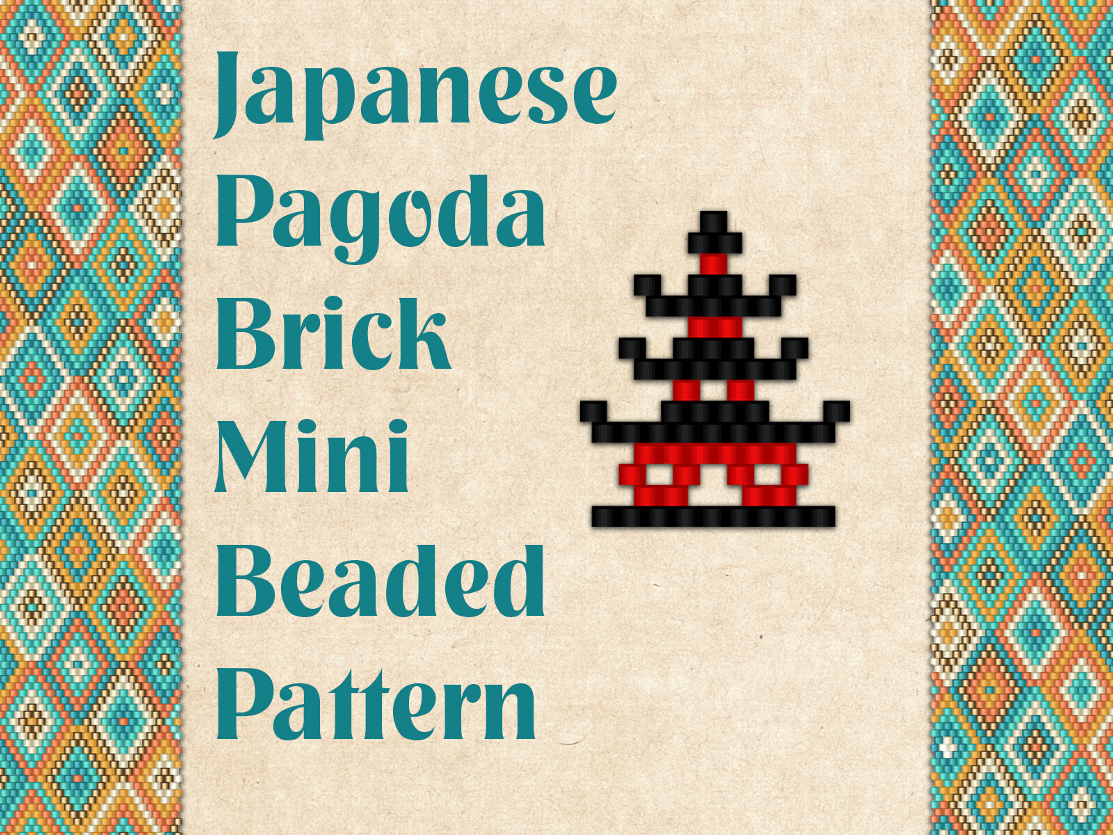 Beaded Japanese Pagoda