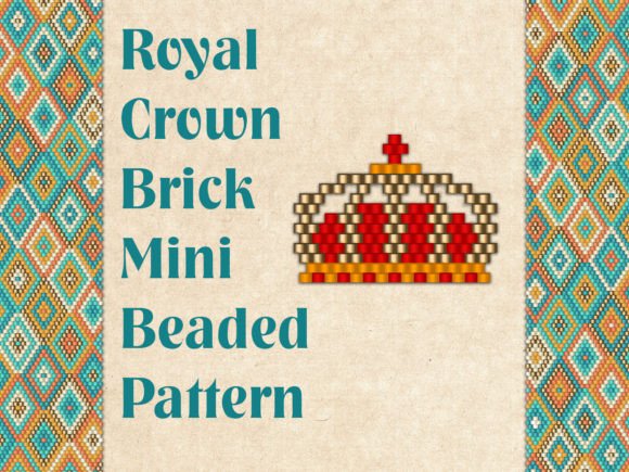 Beaded Royal Crown
