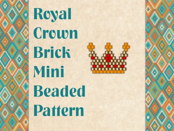 Beaded Royal Crown