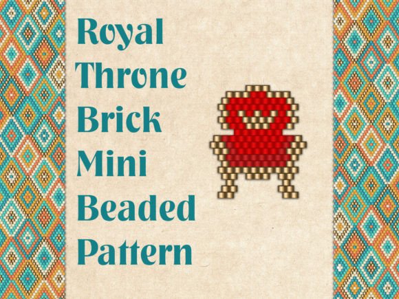 Beaded Royal Throne