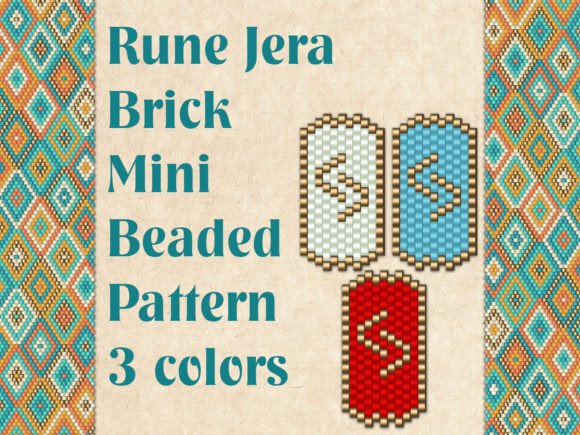 Beaded Rune Jera