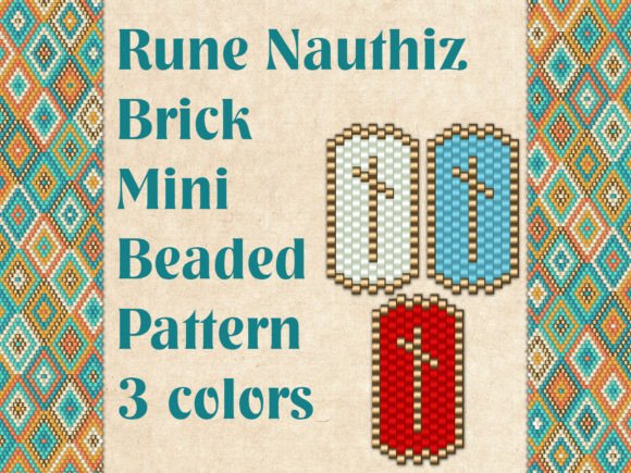 Beaded Rune Nauthiz