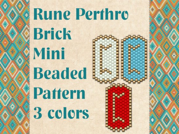 Beaded Rune Perthro
