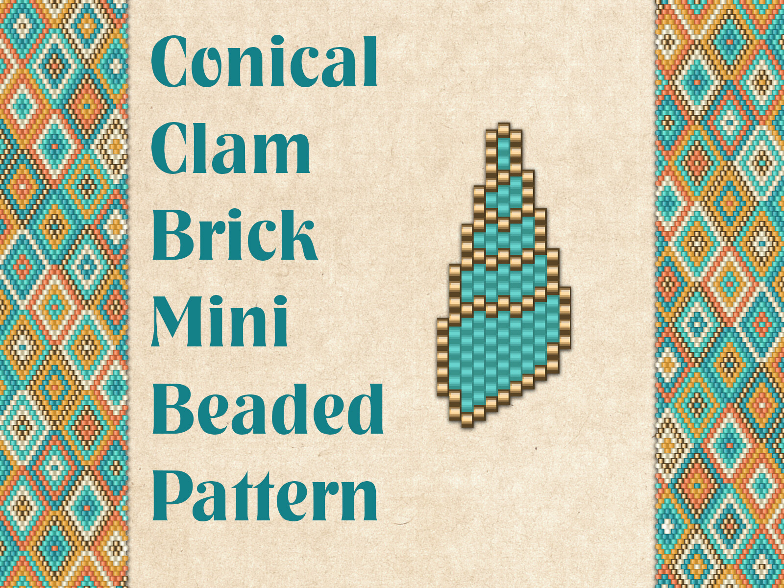 Beaded Sea Conical Clam