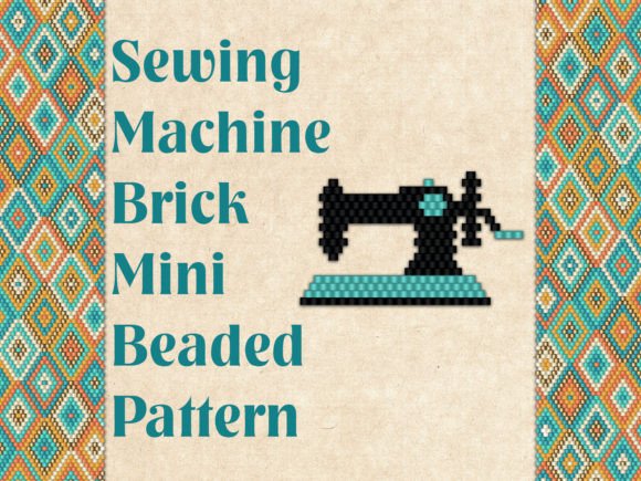Beaded Sewing Machine