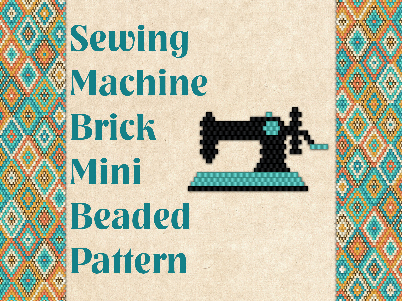 Beaded Sewing Machine