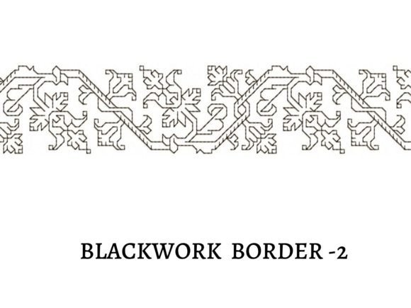 BlackWork Border 2