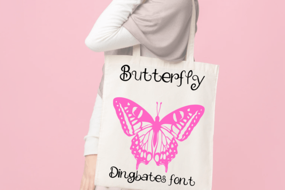 Butterfly Font - Preview 4