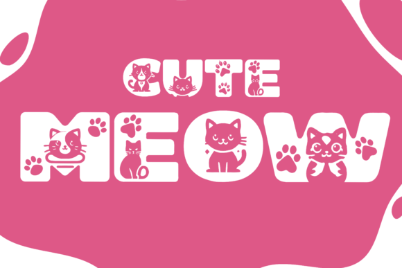 Cat Font - Preview 1