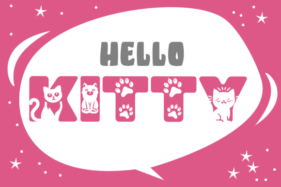 Cat Font - Preview 2