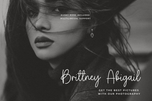 Dusky Rose Font - Preview 2