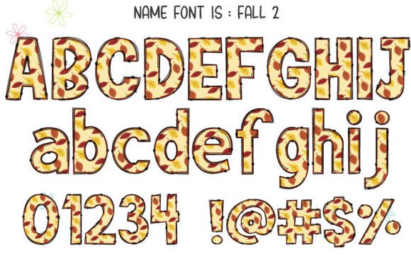 Fall Font - Preview 2