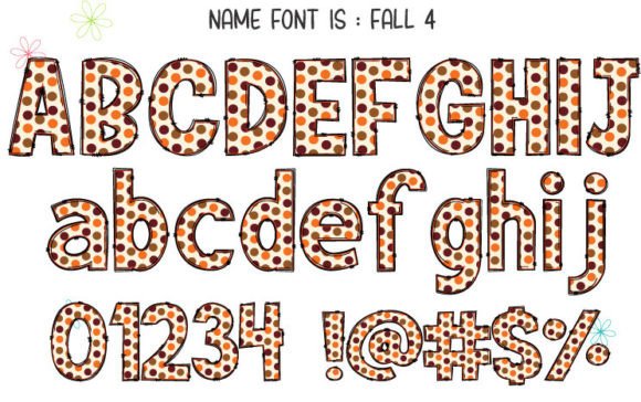 Fall Font - Preview 4