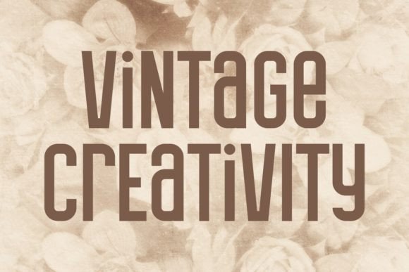 Mother Vintage Font PNG with transparent background - Preview 1