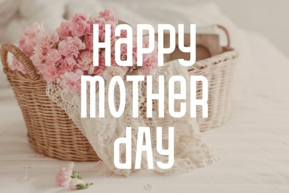 Mother Vintage Font PNG with transparent background - Preview 3
