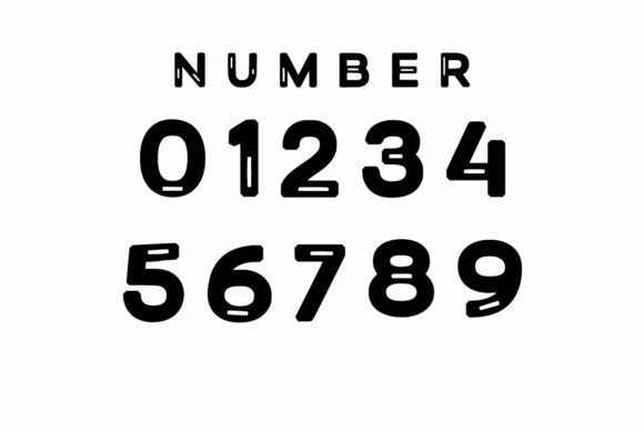 Sniper X Font PNG with transparent background - Preview 6