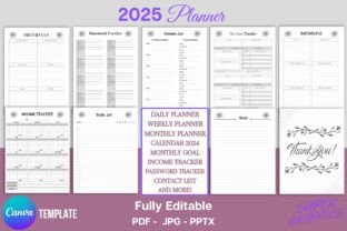 2025 Planner Editable Canva Template KDP Graphic by SUPER GRAPHICS ...