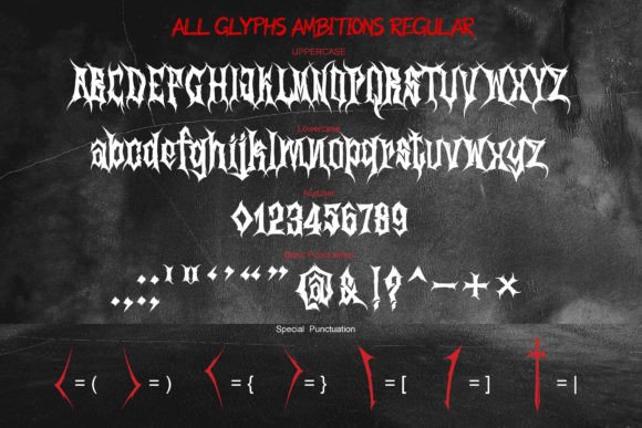 Ambitions Font - Preview 6