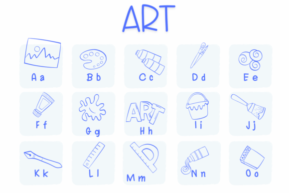 Art Font - Preview 1