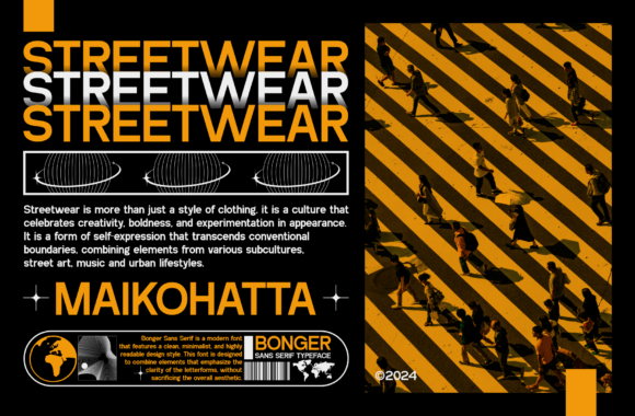 Bonger Font - Preview 1