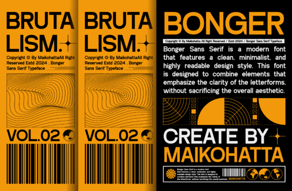 Bonger Font - Preview 2