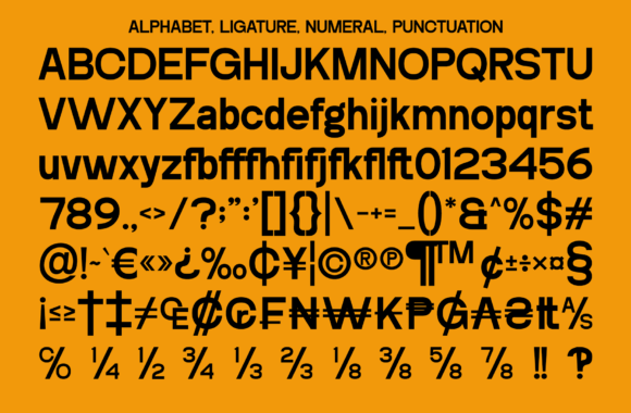 Bonger Font - Preview 4