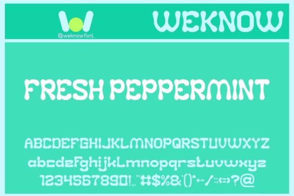 Cake and Bakery Font - Preview 3