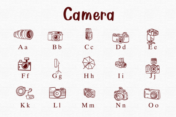 Camera Font - Preview 2