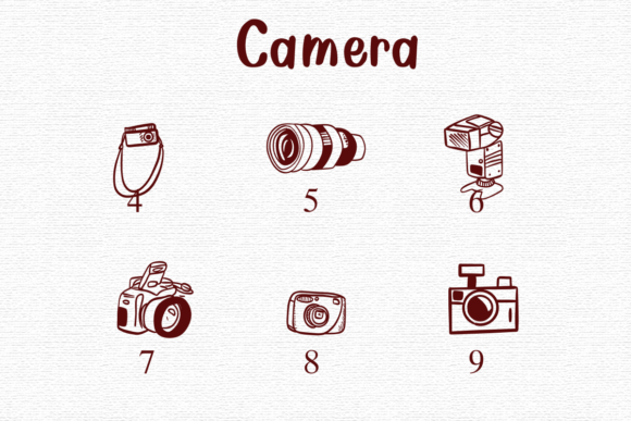 Camera Font - Preview 4