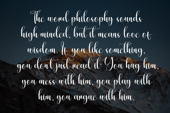 Colour Monlight Font - Preview 5