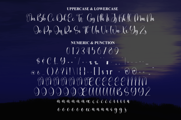 Colour Monlight Font - Preview 6