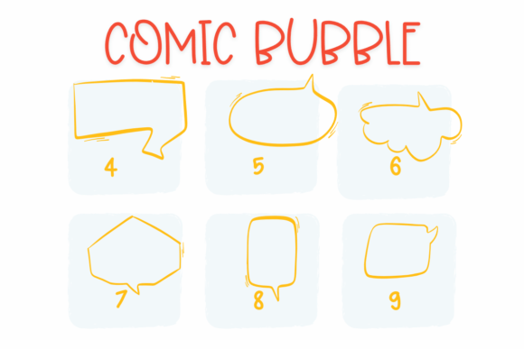 Comic Bubble Font - Preview 3