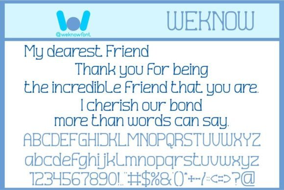 Everything Perfect Font - Preview 3
