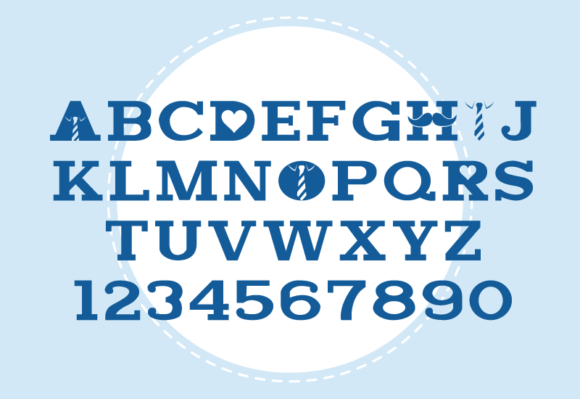 Father's Day Font - Preview 2