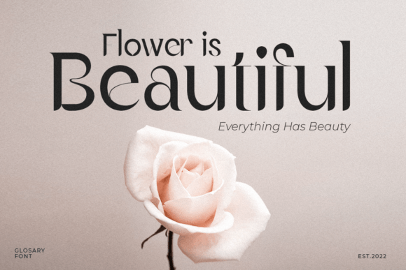 Glosary Font - Preview 2