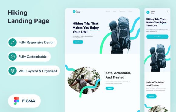 Hiking Landing Page
