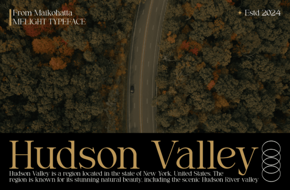 Melight Font PNG with transparent background - Preview 3