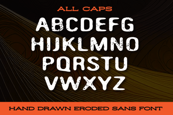 Onimbus Rough Font font preview - 2