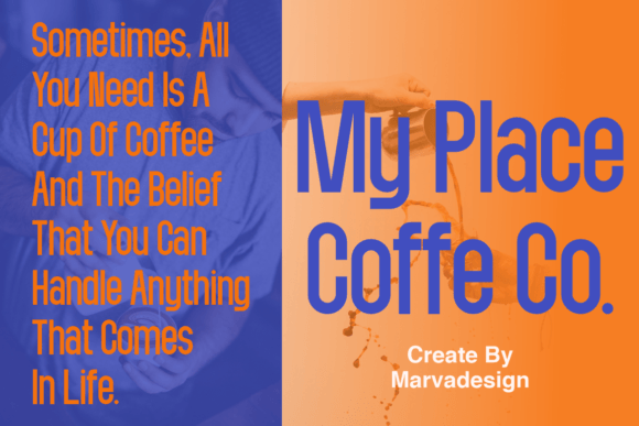 Qanielo Font PNG with transparent background - Preview 1