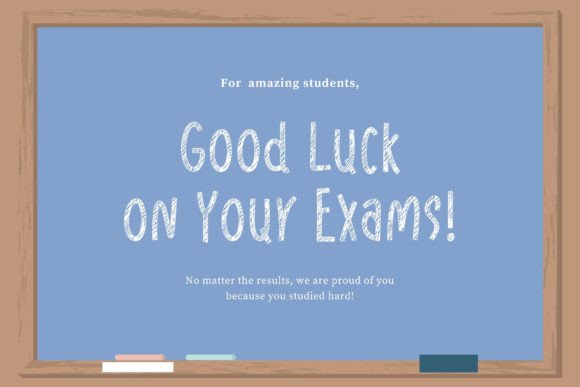 School Hours Font PNG with transparent background - Preview 3