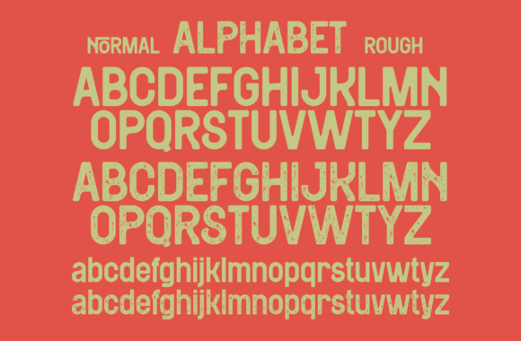 Sendako Font PNG with transparent background - Preview 3