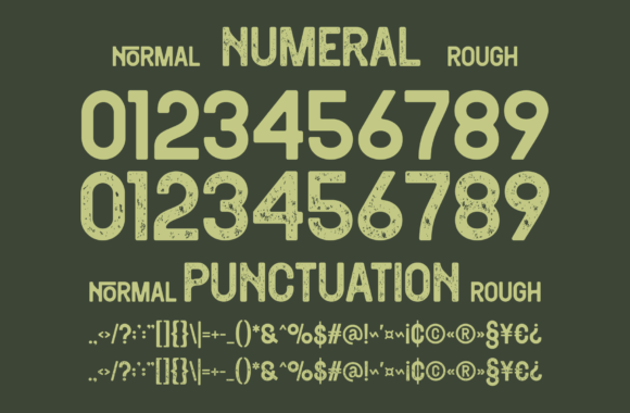 Sendako Font PNG with transparent background - Preview 5
