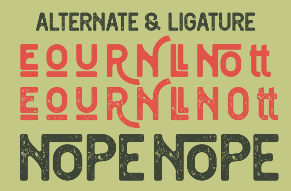 Sendako Font PNG with transparent background - Preview 6