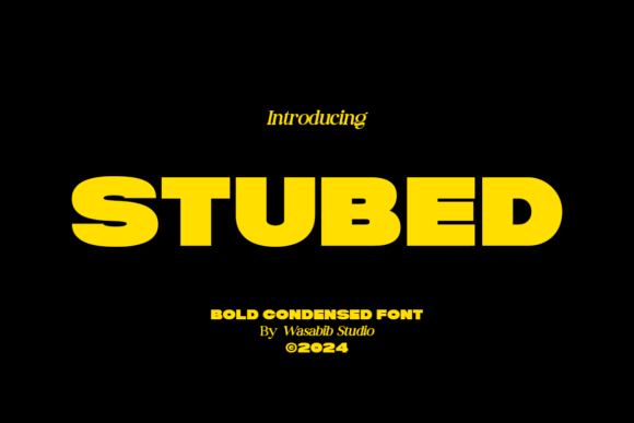 Ws Stubed Fonts