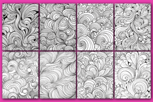 Fantasy Colorable Patterns 200 Patterns Fantasy Coloring Pages Graphic by Musera Design · Creative ...