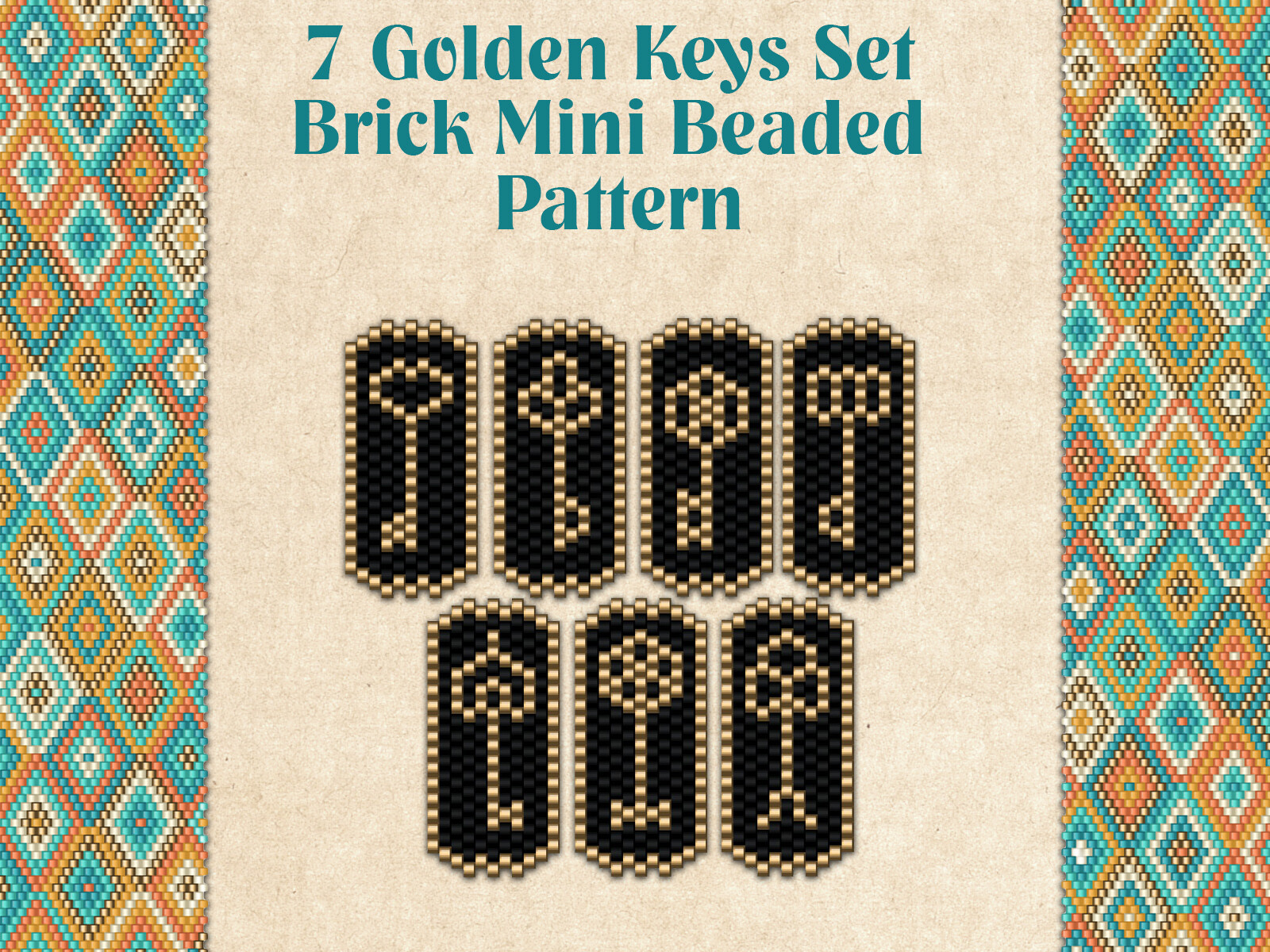 7 Golden Keys Set
