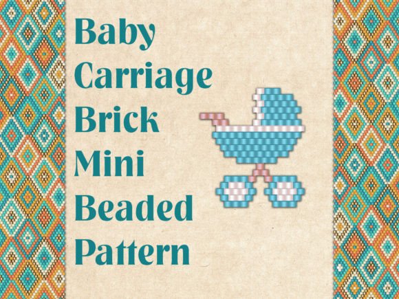 Beaded Baby Carriage