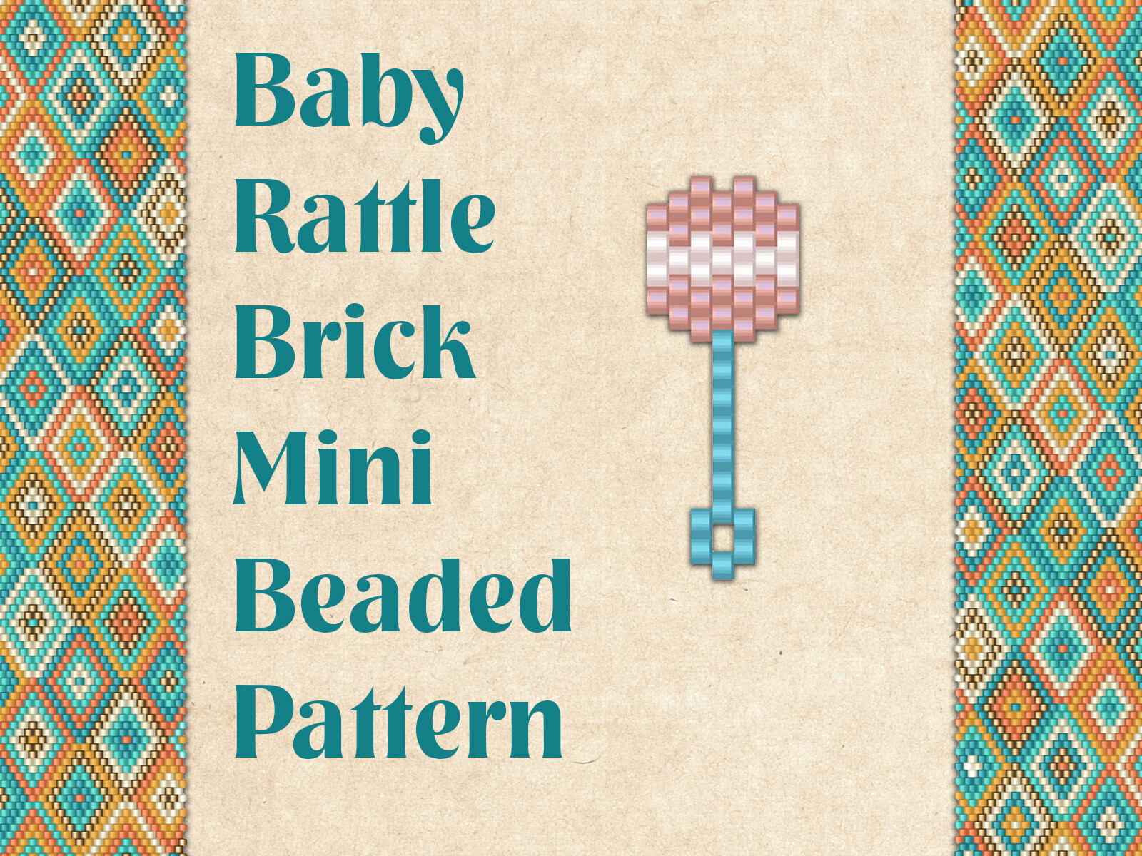 Beaded Baby Rattle