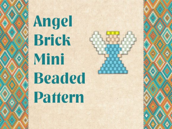 Beaded Christmas Angel